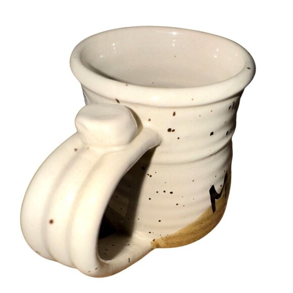 Clay In Mind Handmade Ceramic Mug 10 Oz Speckled Design San Diego - Picture 3 of 6